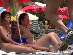 Amateure beim Sonnenbad heimlich gefilmt