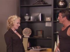 Secretary cares for her boss